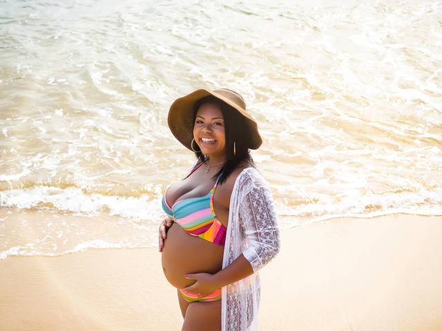 Gestante de Letícia