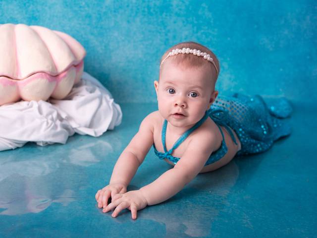 Bebê de Ensaio Sereia | Ayla