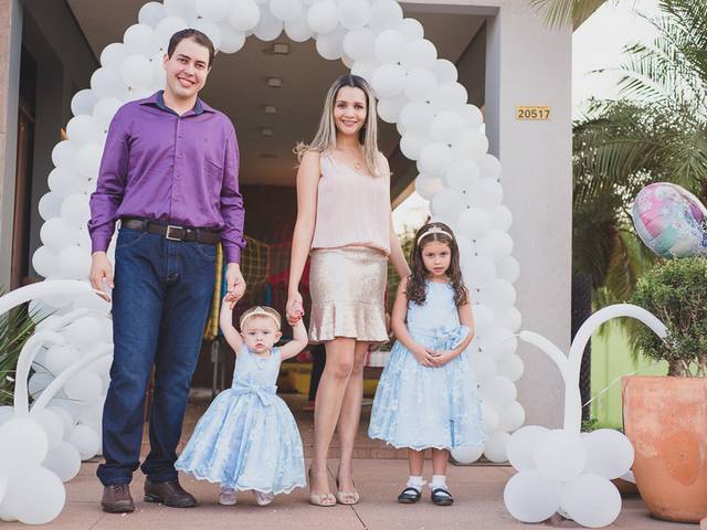 Aniversário de Ana Julia 5 anos e Alice 1 ano