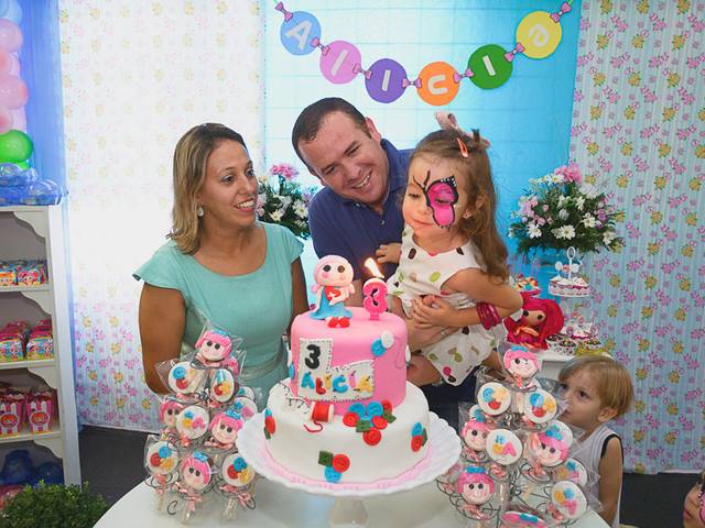 Aniversário de Alicia 3 aninhos