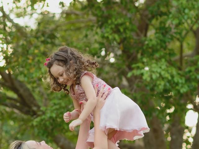 Ensaio de Mãe e Filha fotografadas por Pai e Filho