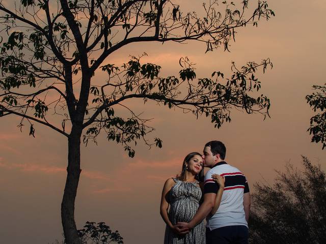 Ensaio Gestante de Amanda + Luiz Henrique e Ana Julia a espera de Alice