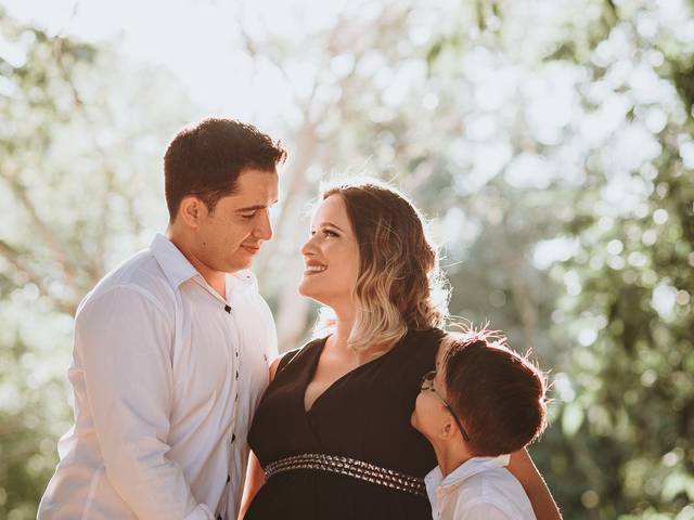 Ensaio Gestante de a espera de Rafael