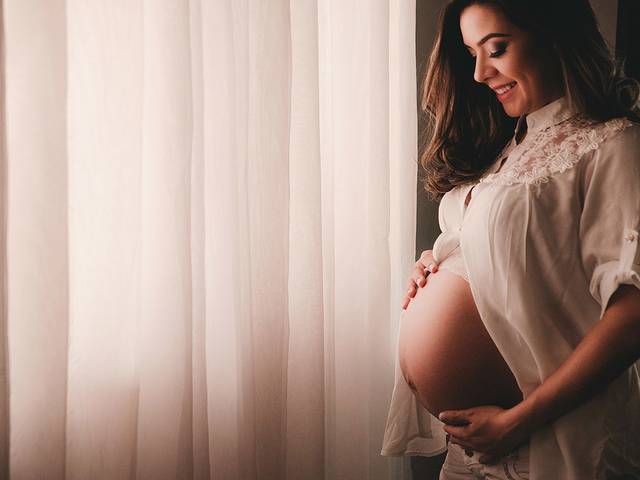 Ensaio Gestante de a espera de Isabella