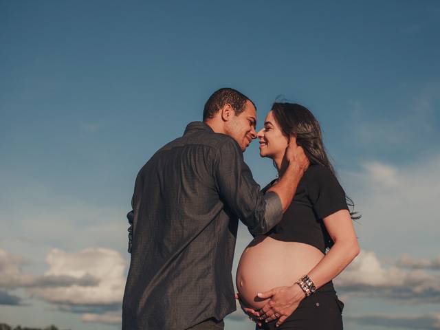 Ensaio Gestante de Elen + Santos a espera de Vitor