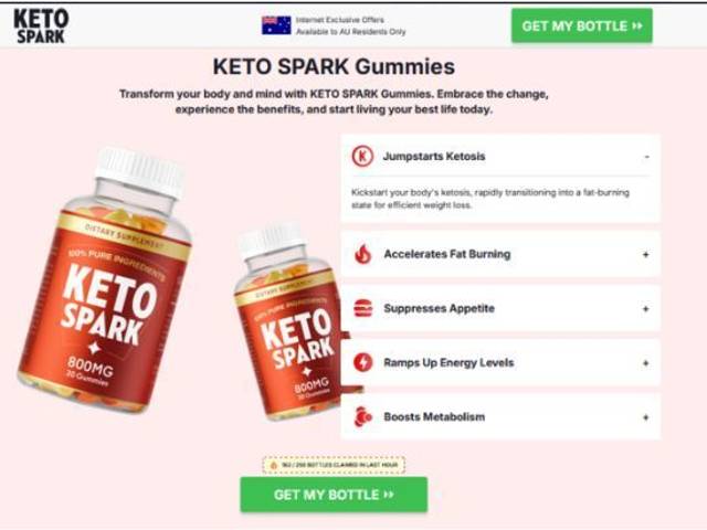 healthy of Keto Spark Gummies Australia Help You Burn Fat