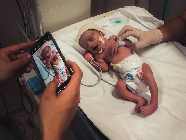 Ensaio de Famílias de Nascimento do Isaque