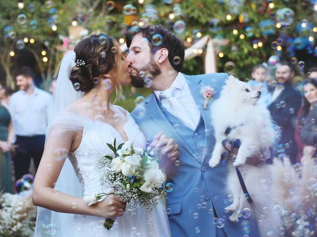 Casamentos de Kelly e Lucas
