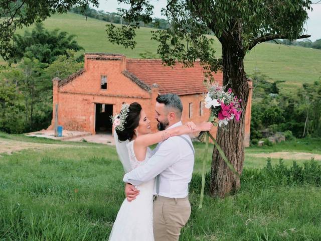 Casamento ao ar livre de Lais e Daniel