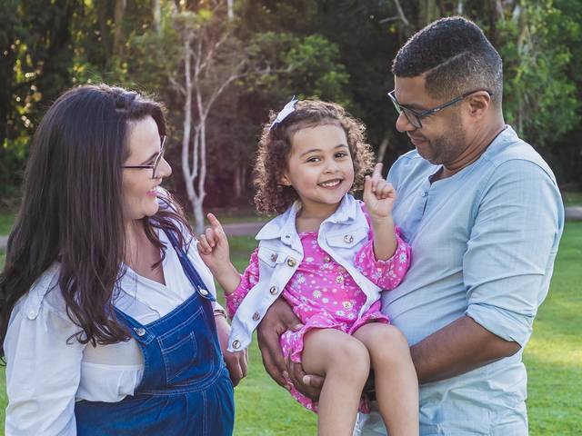 Ensaio de Famílias de Priscila, Jônatas e Ellen