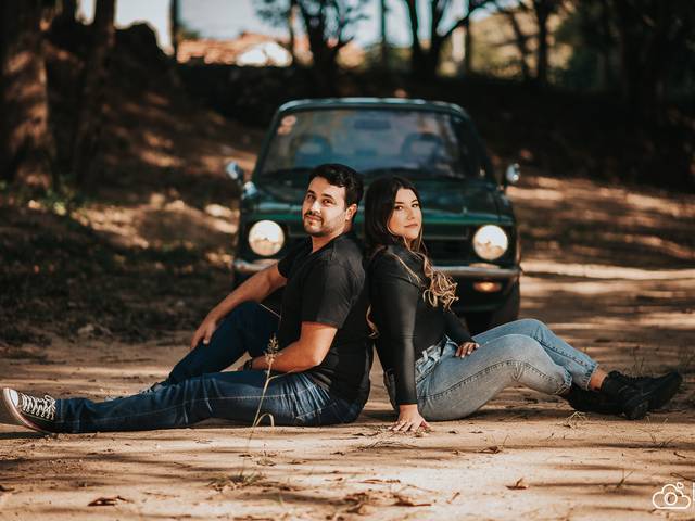 Pré-wedding Pedreira de Ensaio pré-wedding na cidade de Lorena - SP | Tatieli & David