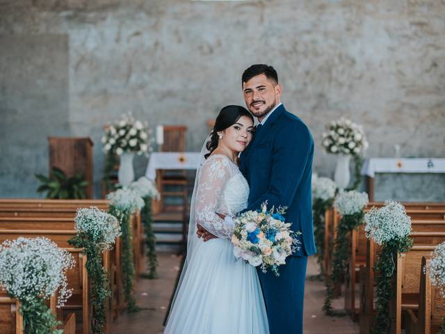 Memorial Padre Léo de Casamento no Memorial Pe. Léo | Lorena/SP | Carla & Fábio