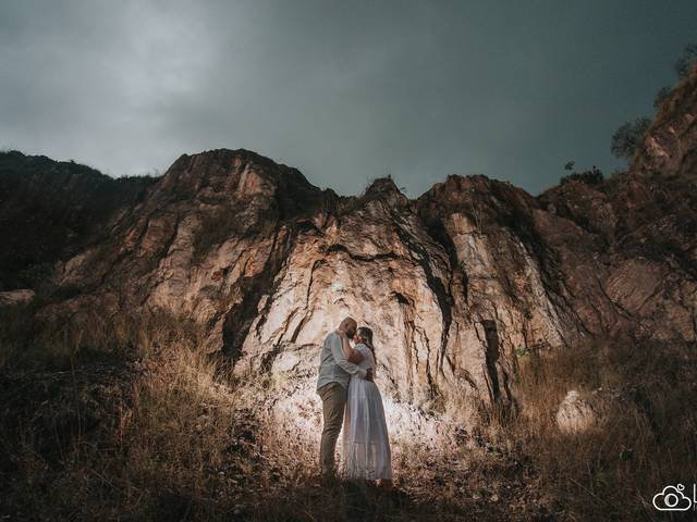 Pré-wedding Pedreira de Ensaio pré-wedding na cidade de Lorena - SP | Gabi & Gustavo