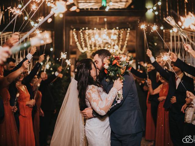 Recanto Vip de Casamento no Recanto Vip em Guaratinguetá | Alessandra e Bruno