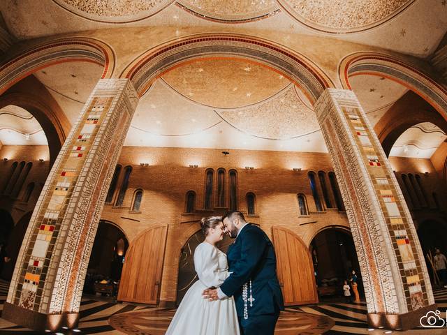 Santuário Nacional Aparecida de Casamento Legitimação no Santuário Nacional de Aparecida | Capela São José | Laura & Lucas