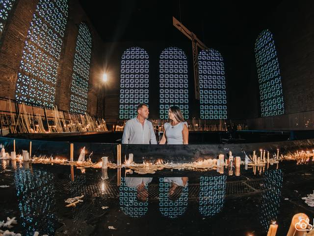 Ensaio Santuário Nacional de Aparecida de Ensaio Pré-Wedding Santuário Nacional de Aparecida | Rose & Giulliano 