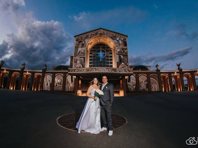 Santuário Nacional Aparecida de Casamento Legitimação no Santuário Nacional de Aparecida | Capela São José | Maylla&Rafael