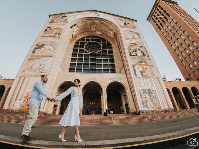 Ensaio Santuário Nacional de Aparecida de Ensaio Pré-Wedding Santuário Nacional de Aparecida | Bianca & Lucas 