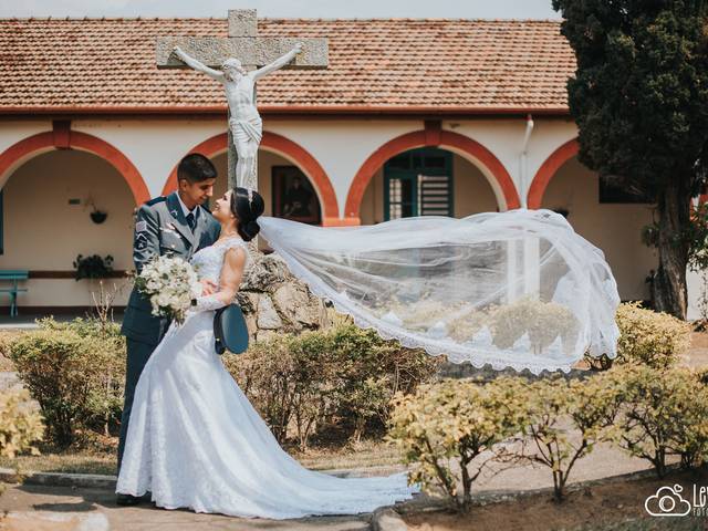 Convento N S das Graças de Casamento no Convento Nossa Senhora das Graças | Spaço Vip Guaratinguetá SP | Danielle & Eric