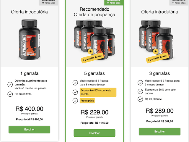 health of Alphardente Cápsulas – Aumente o Desempenho e a Confiança Naturalmente