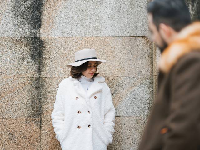 Sessão de Namorados de Amor de Inverno 