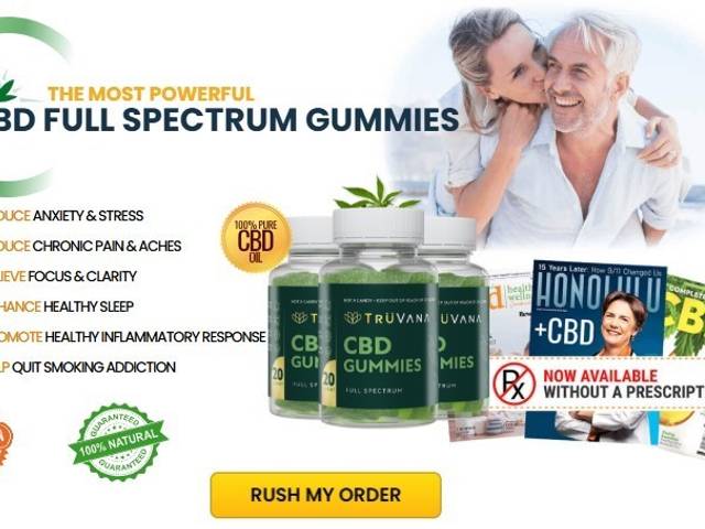 TruVana CBD Gummies of TruVana CBD Gummies Truth! Must Read Before Buying?