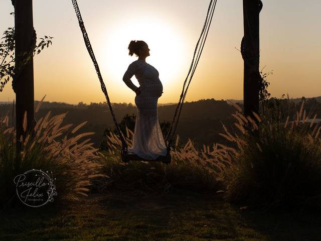 Gestante de Gestante - ensaio fotográfico em externa