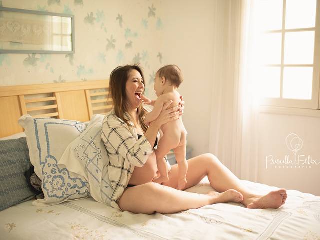 Gestante de Ensaio Gestante Lifestyle - Joice