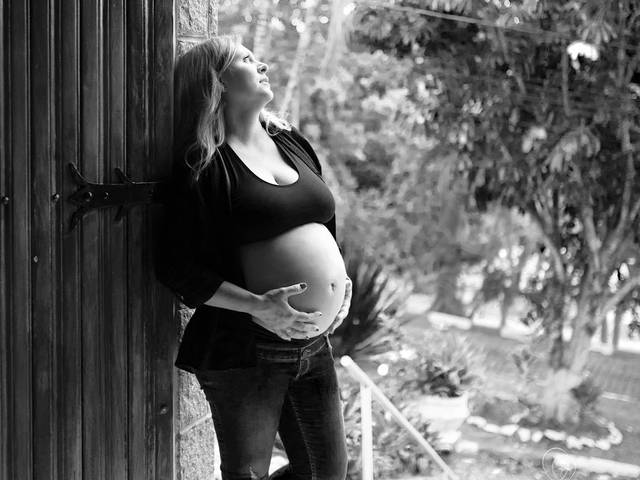 Gestante de Gestante - Fotos P&B