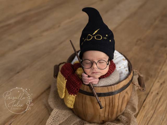 Newborn de Newborn - o Harry Potter nasceu e fez o ensaio aqui!
