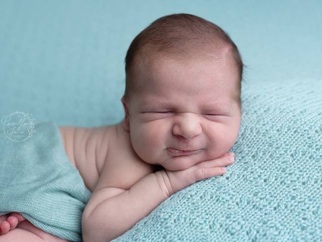 Newborn de Um recém-nascido delicioso