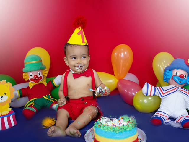 Aniversario de Smash the cake Heitor!
