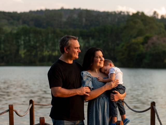 Família  de Ensaio Família Atique Piovesana