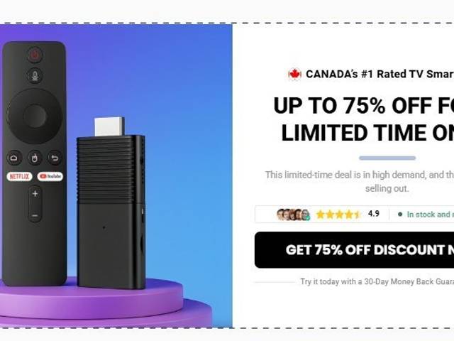 Technology of Flixy TV Smart Stick Canada: Benefits, Ingredients, and Where to Buy!