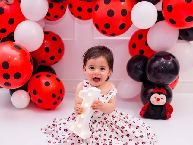 Smash the Cake  de ENSAIO SMASH CAKE JOANA - 01 ANO 