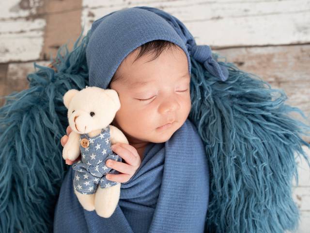 NEWBORN de Ensaio newborn Davi