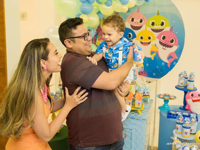 Infantil e Família de Matheus - 2 anos / Baby Shark