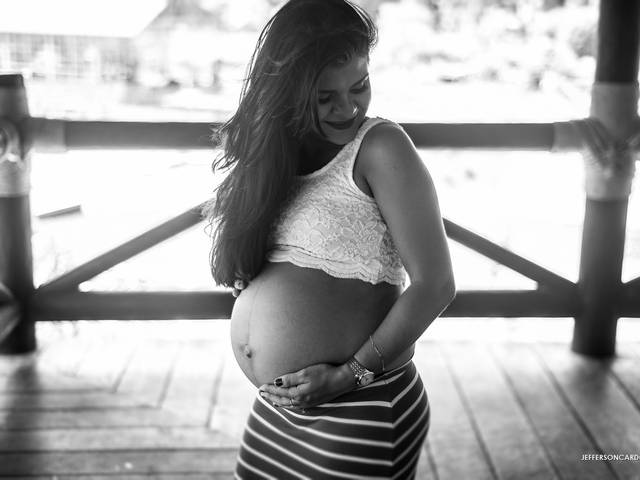 Gestante de À espera de Kaike | Erika e Frank