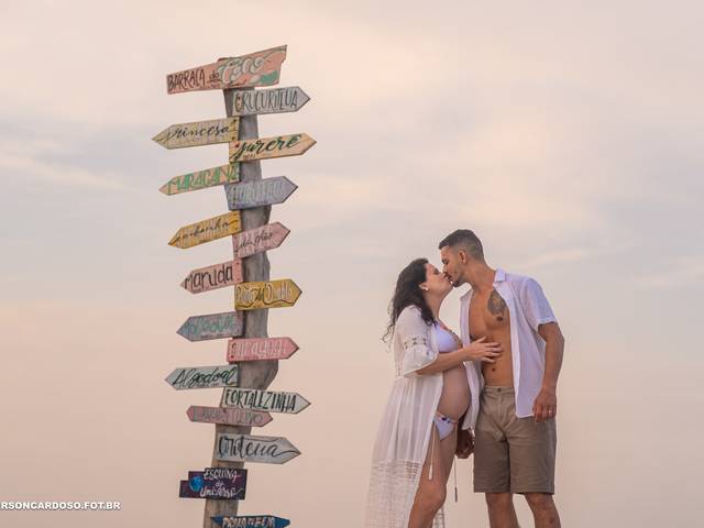 Gestante de À ESPERA DE LEVI | Camila e Allan