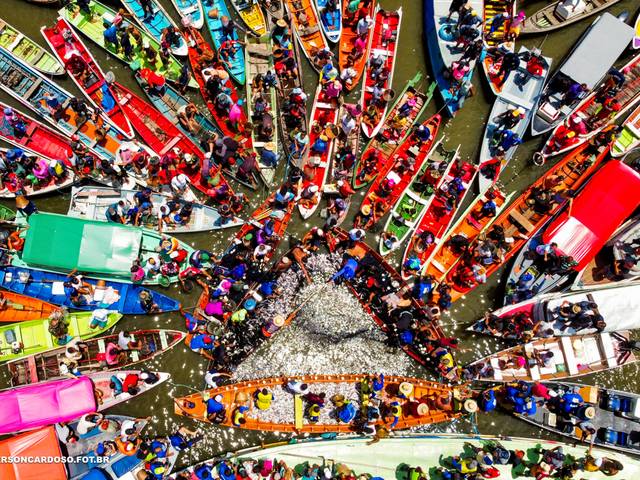 Fotografia Corporativa de Abertura da Pesca do Mapará