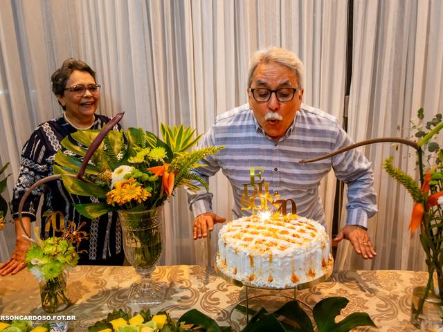 Sessão Fotográfica de Edilson 70 Anos