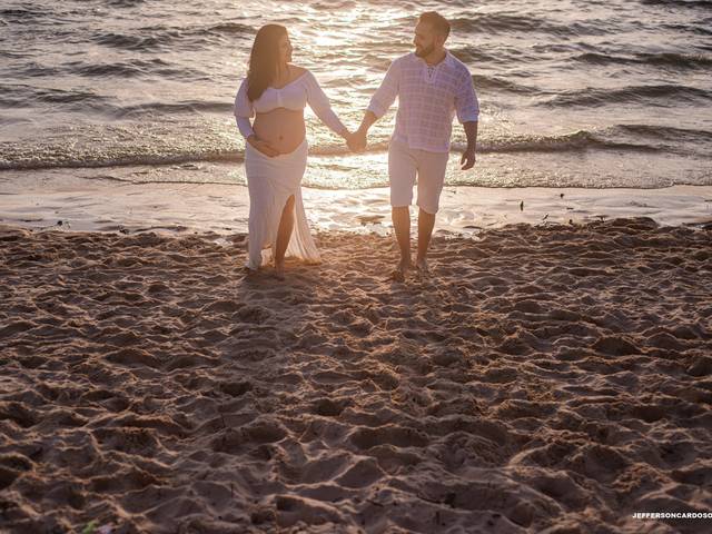 Gestante de À espera de Gael | Aricarla e Rafael