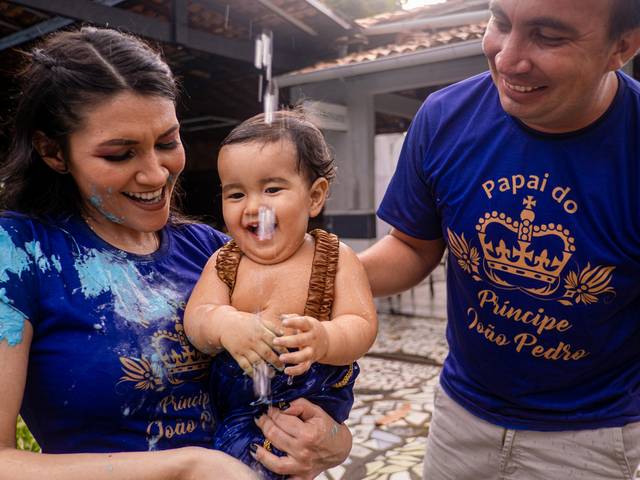 Infantil e Família de Ensaio João Pedro - O Príncipe 