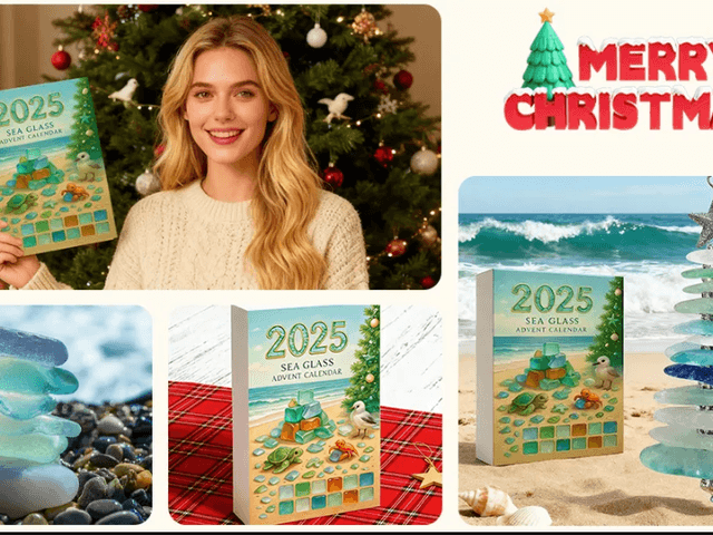 Festival of Sea Glass Advent Calendar (Reviews & Benefits) Bring the Beach Home for the Holidays!