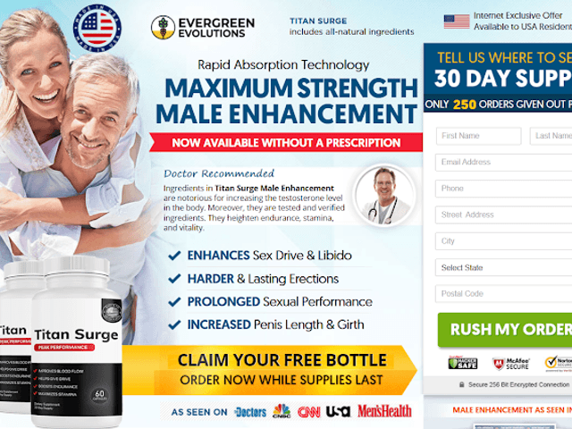 Health of Titan Surge Male Enhancement™ Official Website