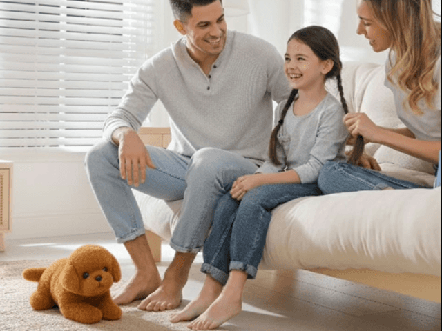 Entertainment of Wuffy Robot Dog: The Ultimate High-Tech Puppy for Modern Homes!