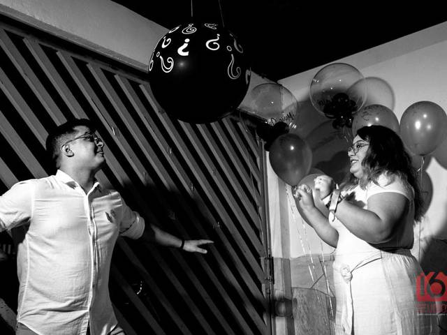 Chá Revelação/Chá de Bebê de Chá Revelação - Rafaele e Danilo a espera de Maria Julia