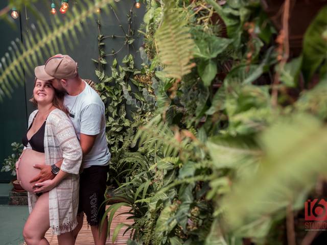 Gestantes de Gestante - Emilie e Thiago a espera de Liz