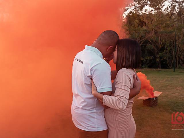 Chá Revelação/Chá de Bebê de Chá Revelação - Evelyn e Heitor a Espera de Izzy 