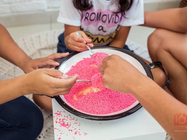 Chá Revelação/Chá de Bebê de Ensaio Revelação - Mariana e Richard a espera de Luiza